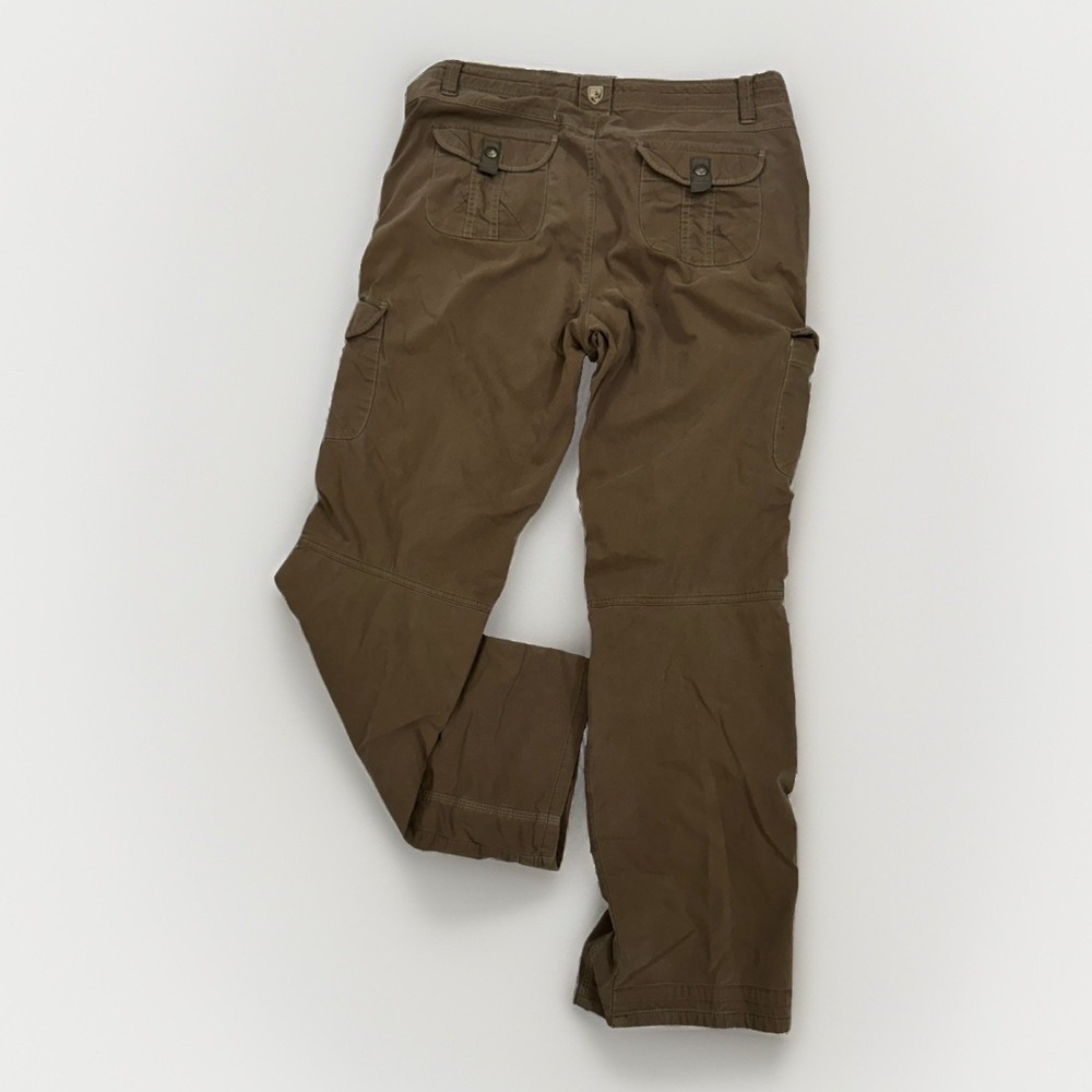 Kuhl Splash Cargo Pants Womens 12 Regular Brown Hiking Outdoor Stretch Utility - Picture 2 of 8